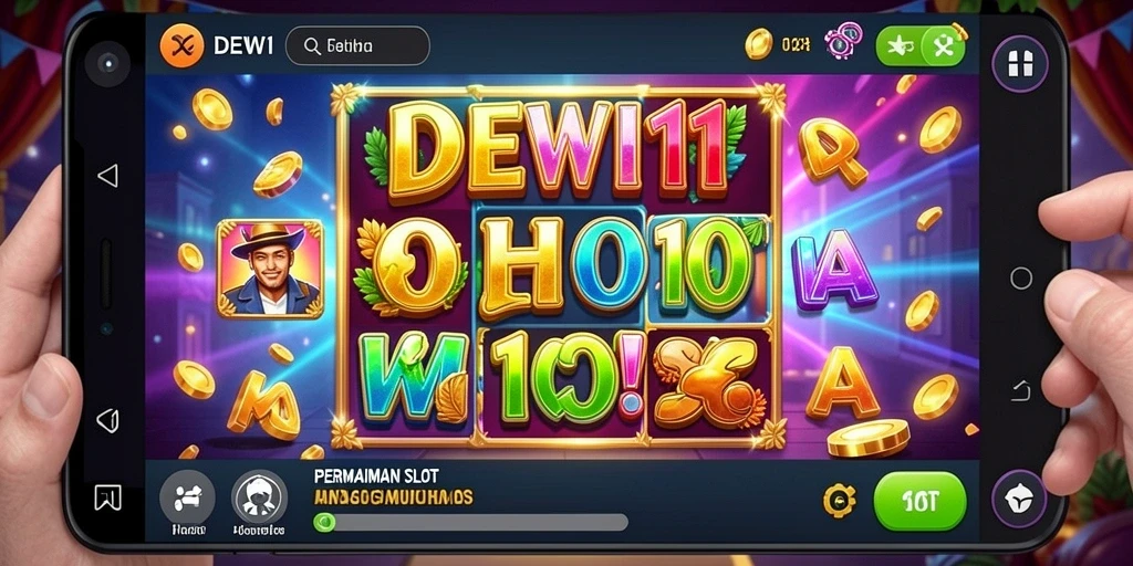 Tampilan gameplay seru DEWI11 dengan berbagai tema slot menarik.