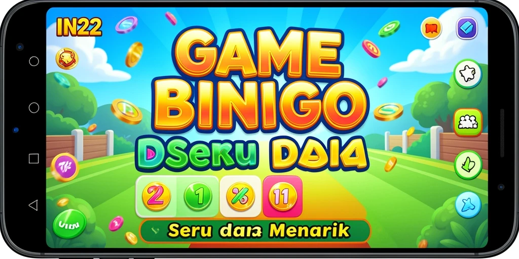 Tampilan gameplay Bingo yang seru dan menantang.