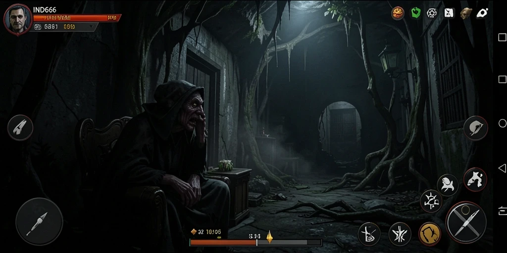 Tangkap suasana mencekam dalam gameplay horor di IND666.