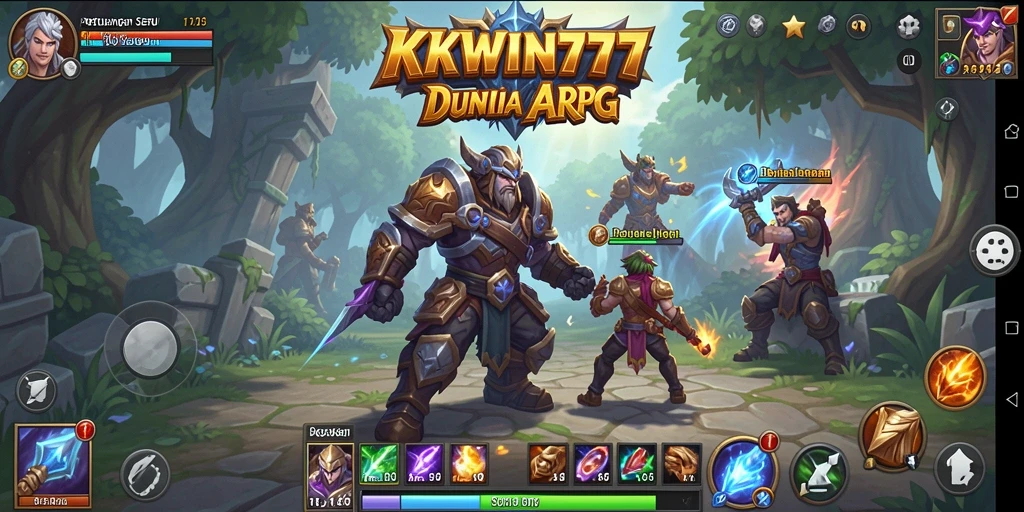 Tangkap aksi mendebarkan dalam gameplay ARPG KKWIN777.