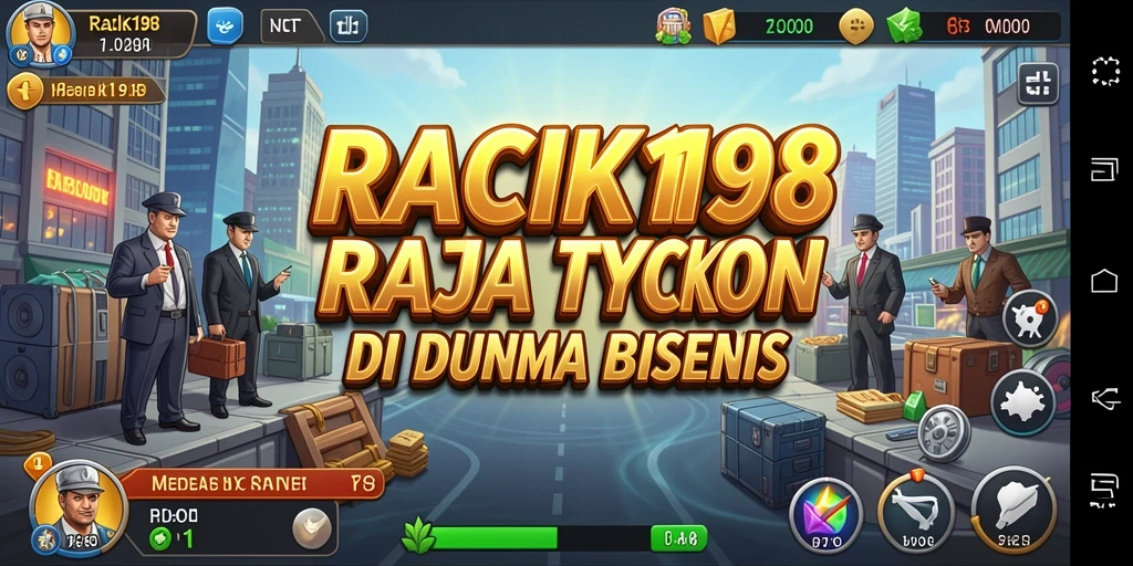 Tampilan gameplay menakjubkan di RACIK198 dengan grafis yang detail.