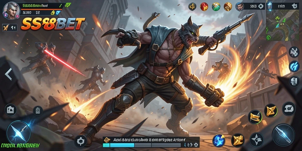 Screenshot gameplay SS88BET menunjukkan aksi mendebarkan dan grafis yang memukau.