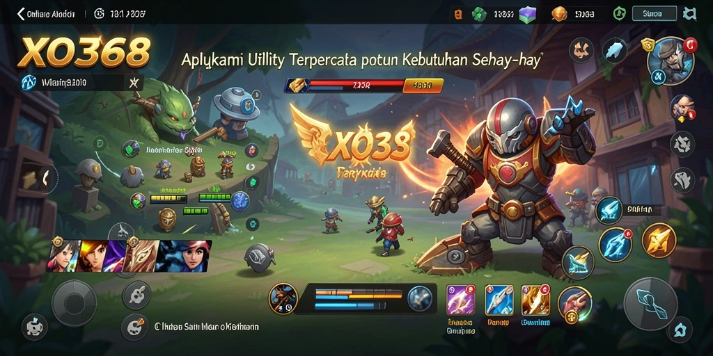 Tampilan antarmuka aplikasi XO368 yang user-friendly.